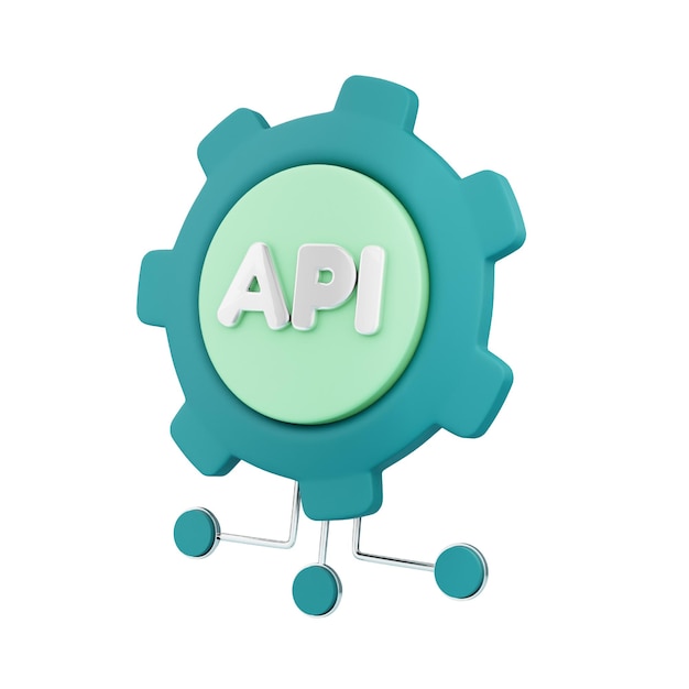 Oprogramowanie API 3D Icon SaaS