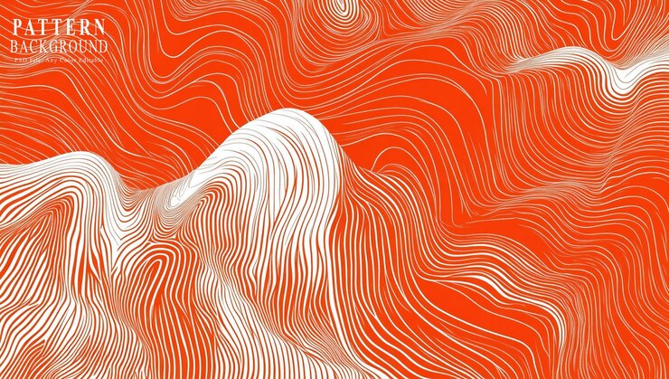 PSD an orange background with a white line and the words quot the word quot on it