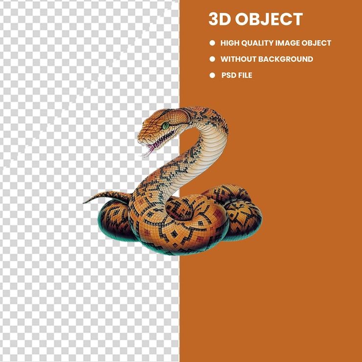 PSD オレンジ コブラ