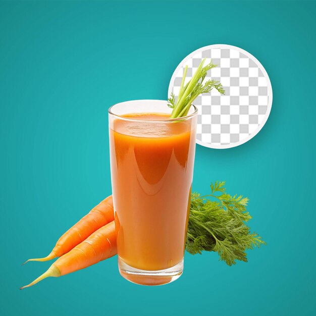 Orange detox coctail with oranges and carrots lies