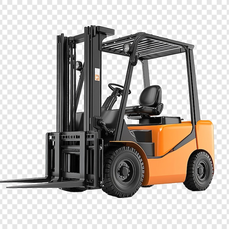 PSD orange forklift