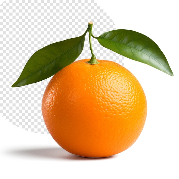 Orange fruit on white