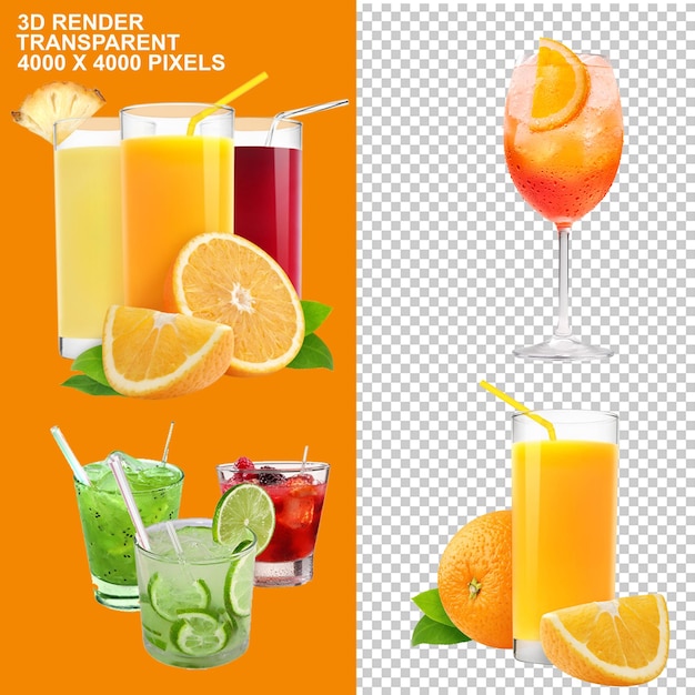 PSD succo d'arancia smoothie carrot fruit succo di frutta mista succo darancia uva succo png