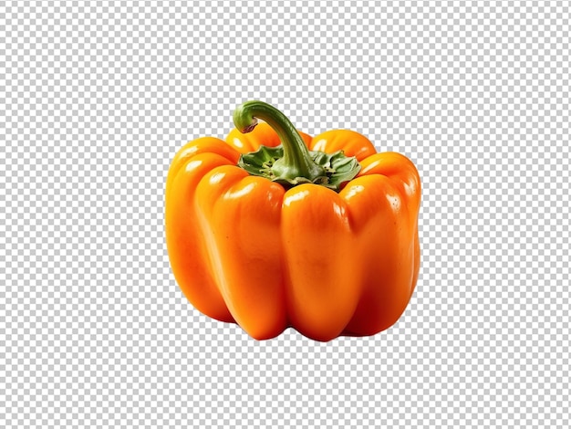 Orange pepper on alpha layer