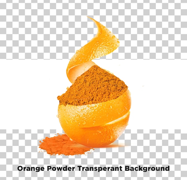 PSD orange powder