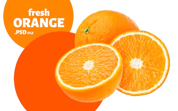 Oranje fruit banner