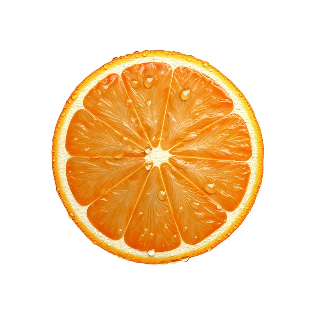 oranje fruit geïsoleerd op witte achtergrond hoge resolutie