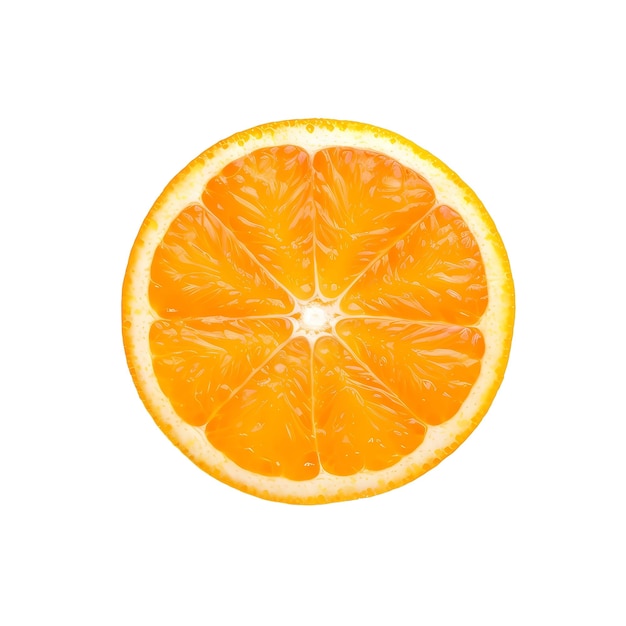 oranje fruit geïsoleerd op witte achtergrond hoge resolutie