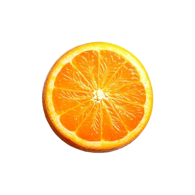 oranje fruit geïsoleerd op witte achtergrond hoge resolutie