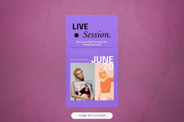 Oranje Modern Minimalistisch Verlovingsmode Instagram Story 02