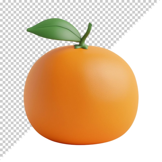 Oranje-vruchten geïsoleerd op een doorzichtige achtergrond