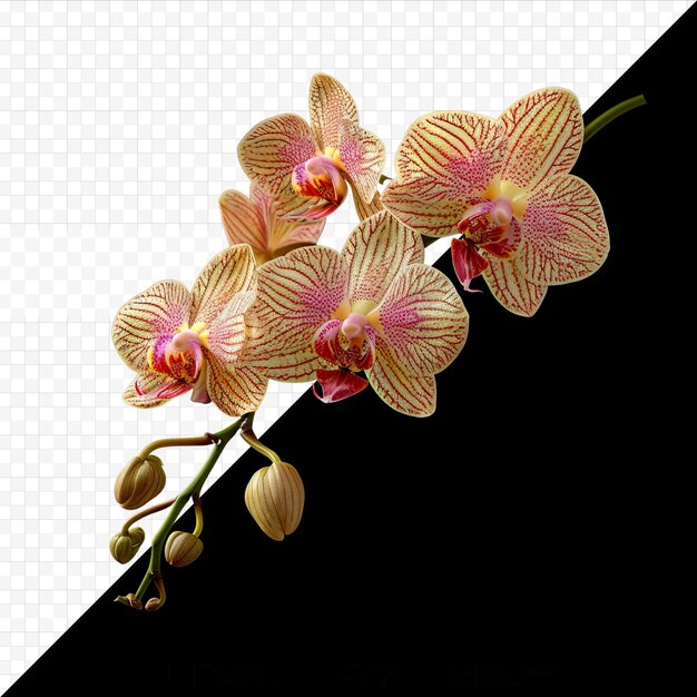 PSD fiore di orchidea phalaenopsis