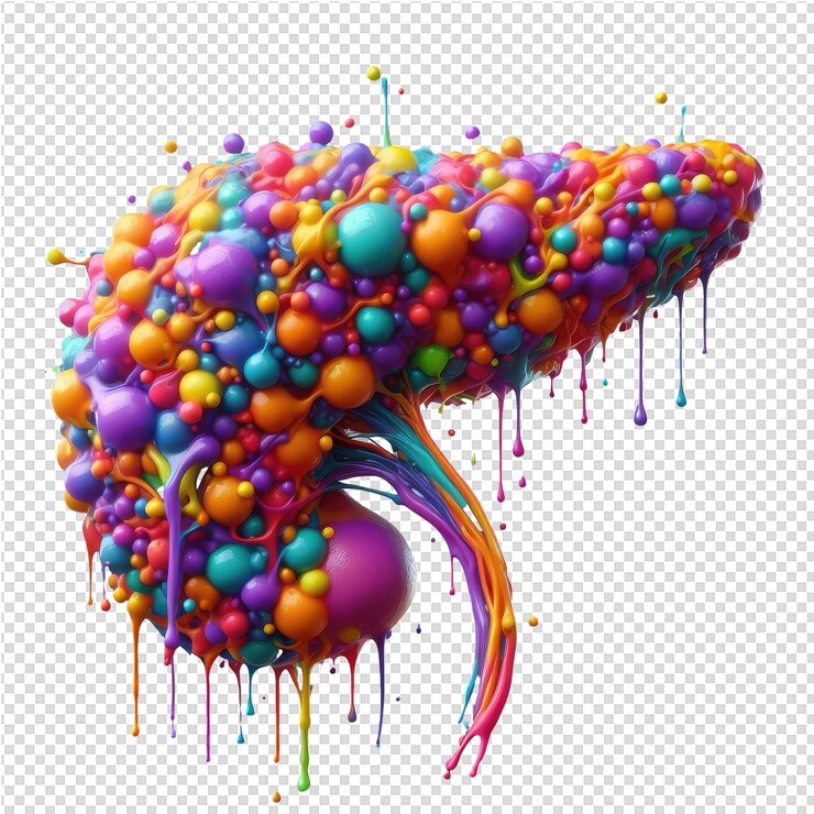 PSD organic symphony a 3d splash of life in human anatomy
