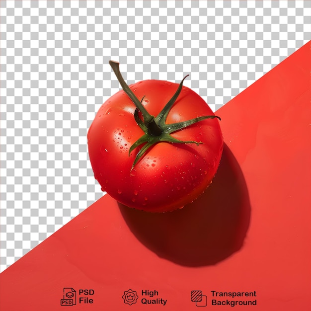 PSD 투명한 배경에 고립 된 유기 토마토 png 파일을 포함