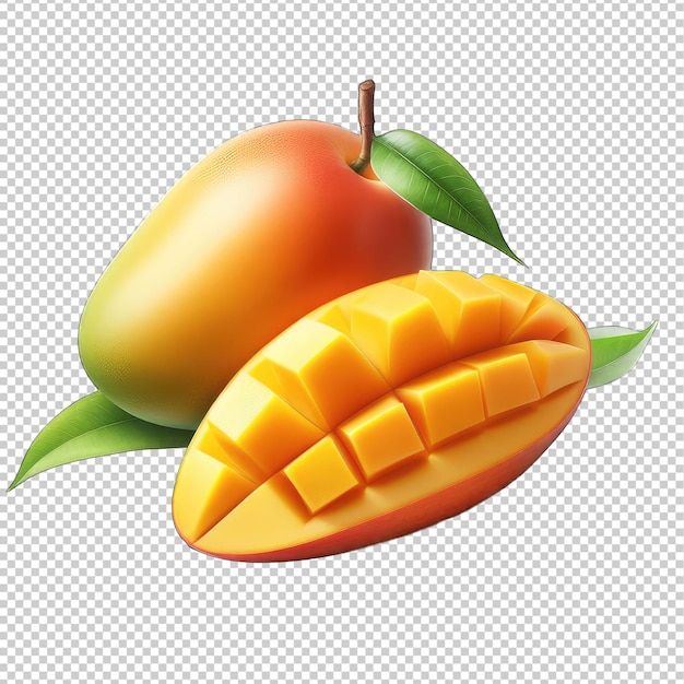 Organiczny wektor mango png