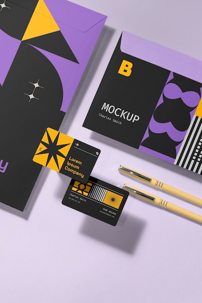 Original branding identity mockup