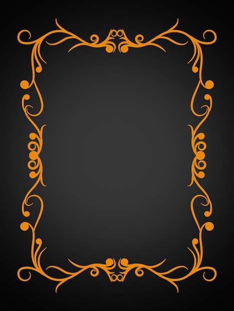 Ornamen Border Simple