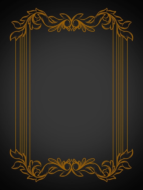 ornamen border simple