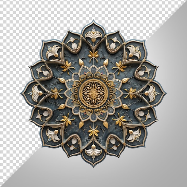 PSD ornament islamic 3d png