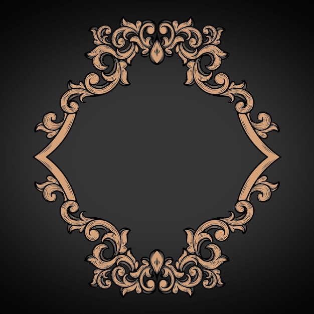 ornament simple background sketch