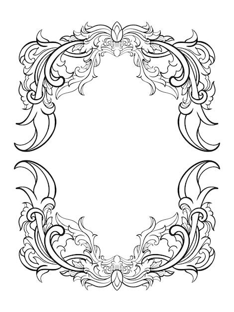 Ornament vintage ilustracja