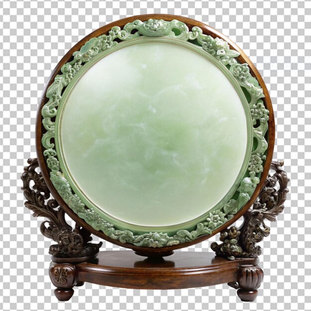 PSD ornate mirror in art nouveau style