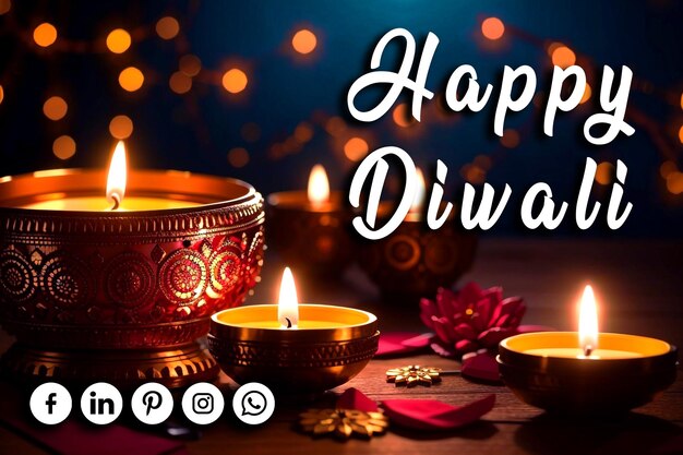 oświetlenie tła diwali