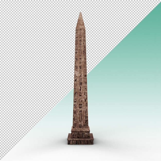 PSD oude egyptische obelisk