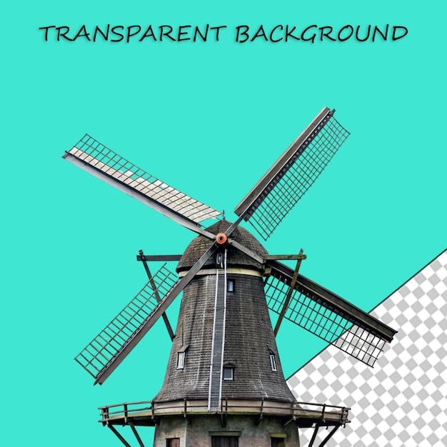 PSD oude nederlandse windmolen