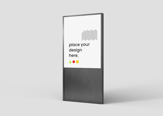 PSD outdoor advertising mockup