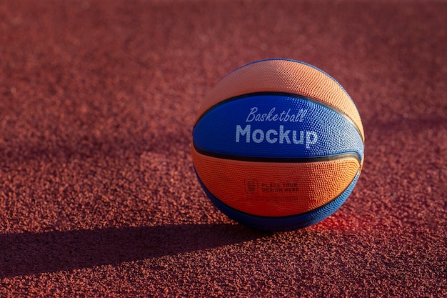 Outdoor basketbalsessie