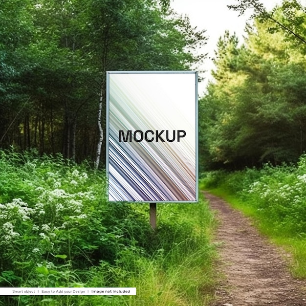 PSD outdoor mockup