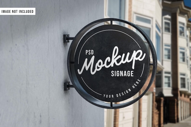 Outdoor Sign Mockup