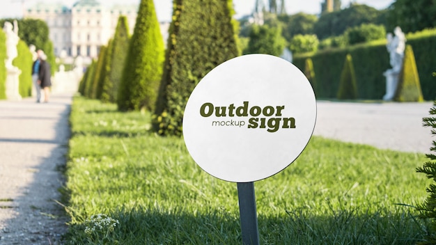 Outdoor Sign Mockup