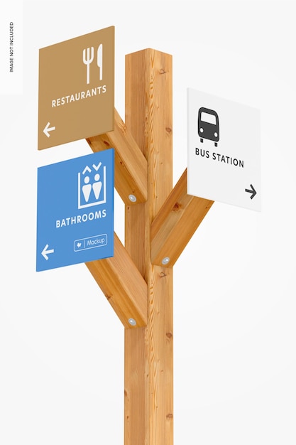 Outdoor Signaling Mockup, Close Up