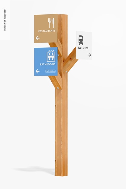 PSD outdoor signaling mockup