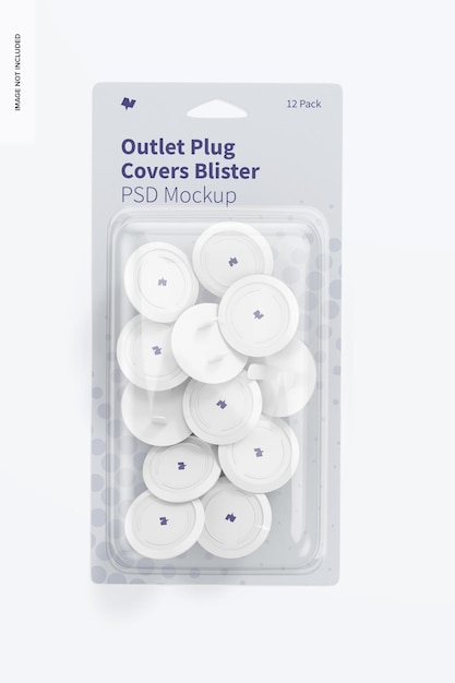 outlet plug covers blister mockup