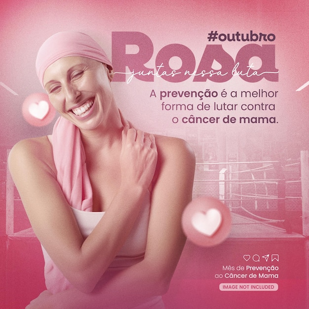 Outubro rosa combate ao cancer de mama pink october