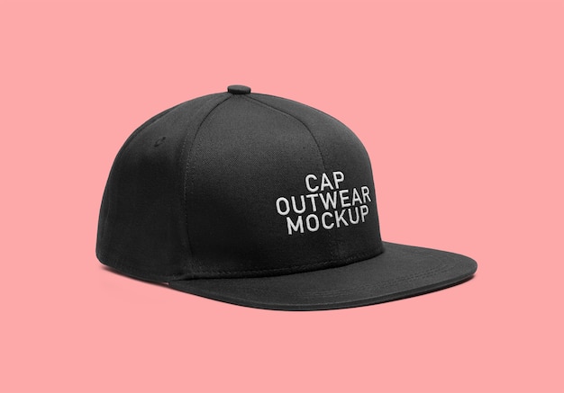 Outwear-cap-mockup Psd Premium