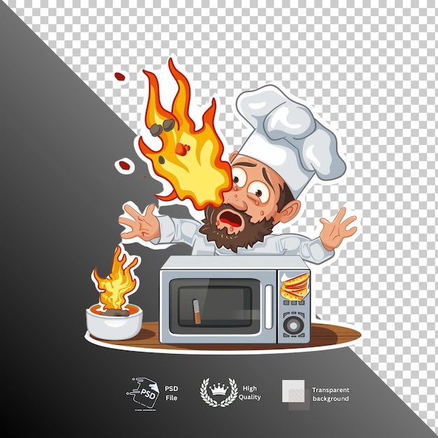 Oven geïsoleerd op een doorzichtige achtergrond