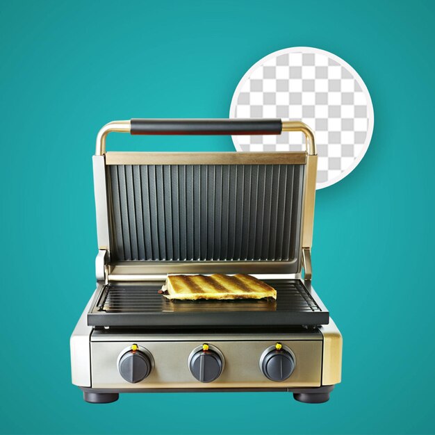 PSD oven isolated on transparent background