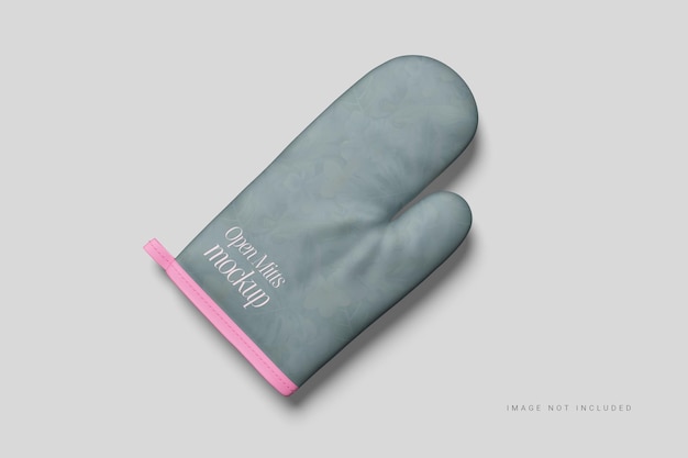 oven mitts mockup