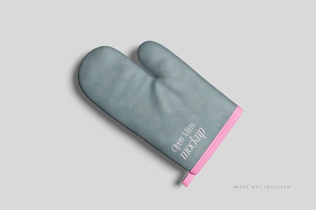 oven mitts mockup