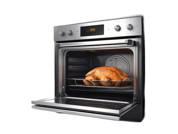 Oven psd on a white background