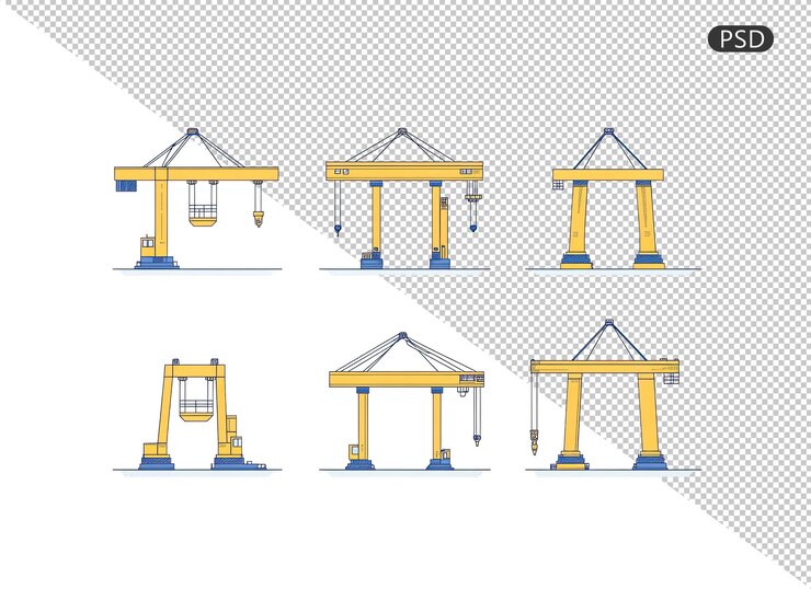 PSD overhead industrial gantry crane