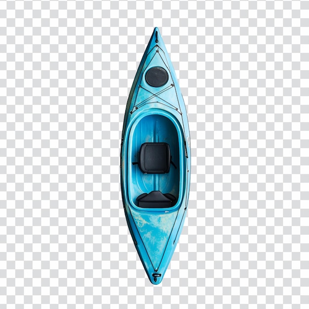 Overheersend uitzicht op Single Kayak Blue Hull Watercraft Recreation