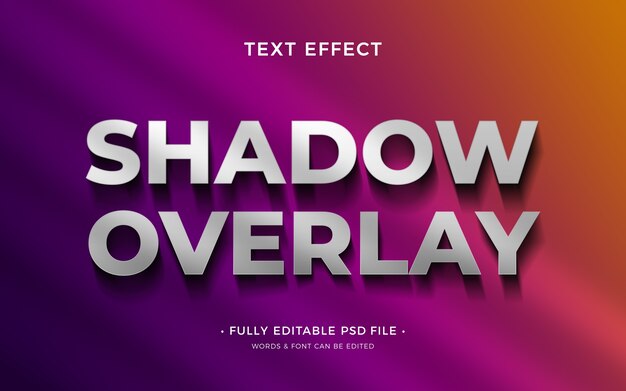 PSD overlay-teksteffect