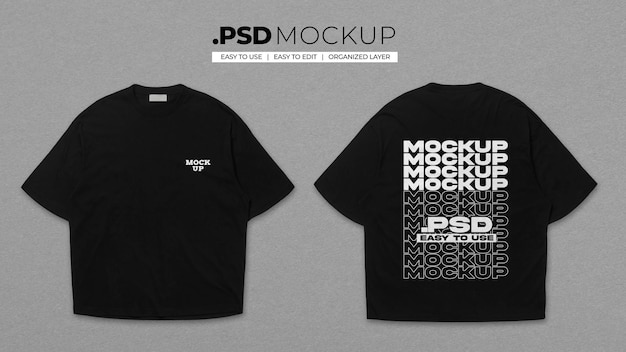 Oversized T-Shirt Mockup