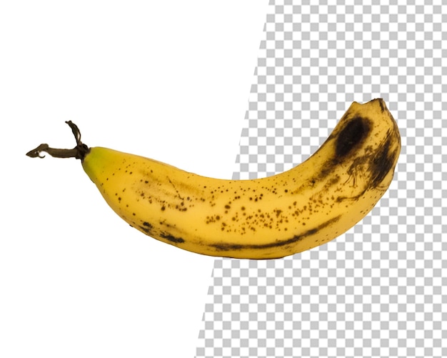 Owoc banana na białym tle