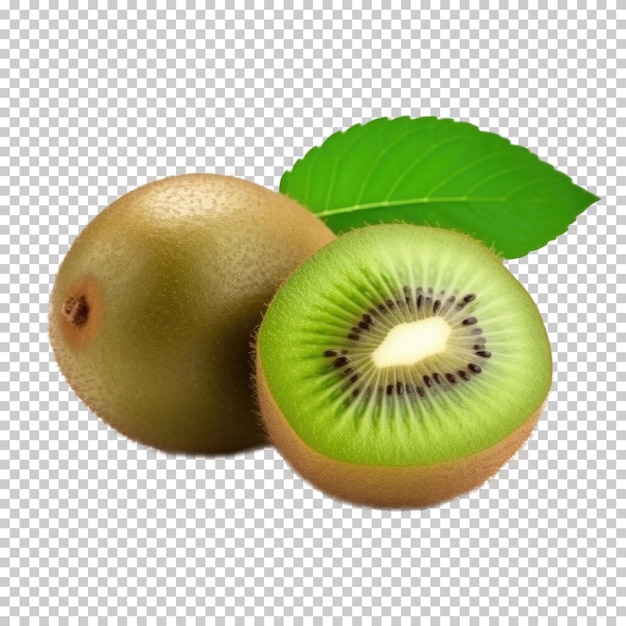 Owoce Kiwi Na Przezroczystym Tle